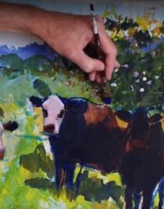 Cow Painting - Video part 8